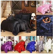 3 pc olympic queen satin bedding