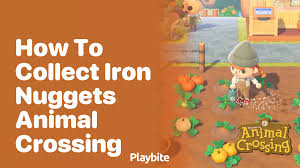 collect iron nuggets in crossing