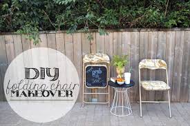 diy folding chair makeover with