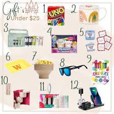 holiday gift guide under 25 mommy