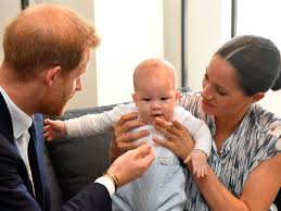 Meghan and harry chose a picture of archie in his baptism robes taken at his christening in july. Prince Harry Meghan Markle Podcast Archie Speaks For First Time