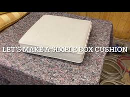 Square Box Cushion Cover With Piping