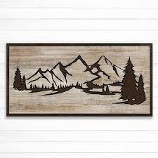 Carved Wood Wall Art Home Decor