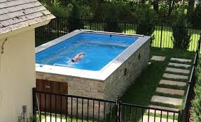 For our small inground vinyl pool kits, we have done small pool sizes of 10'x10′, 8'x24′, 12'x18′, but can do nearly any size and shape. Small Pools Small Space Pools Small Backyard Pools