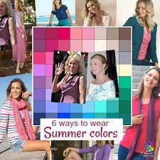 6 ways to wear summer colors