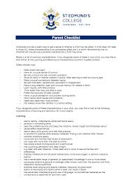 gifted and talented pa checklist