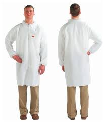 3m disposable protective lab coat