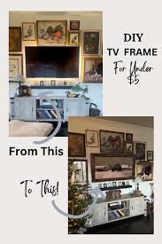 frame for your tv for less than 5