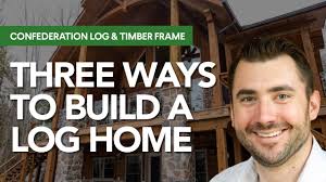 three log home building options you