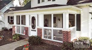 how to enclose a patio porch or deck