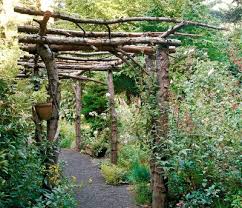 Rustic Arbor Ideas With Simple Charm