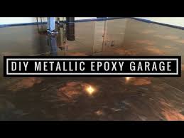 amazing metallic epoxy floor