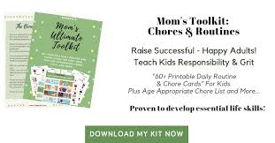 Printable Chore Charts For Kids Beenke Downloads