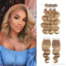 ❤ repeated dyeable color, dark root available home/human hair wigs/full lace wigs/premium full lace wigs/ platinum blonde virgin human. 2020 8 Ash Blonde Human Hair Weave Bundles With Closure Brazilian Virgin Hair 3 4 Bundles With 4x4 Lace Closure Remy Human Hair Extensions From Bobbihair 144 94 Dhgate Com