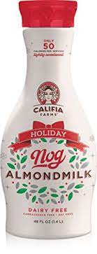 The brands of dairy free or vegan eggnog that are currently available are: Dairy Free Eggnog Brands Here Are Our Picks For The Best Tasting Ones Hellogiggles