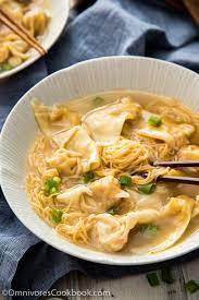 cantonese wonton noodle soup 港式云吞