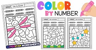 Color By Number Worksheets For
