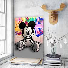Mickey Mouse Disney Art Kids Decor