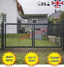 Metal Gates Composite Wood Gate