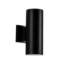 Black Led Outdoor Wall Sconce 106002