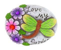 Decorative Garden Stone Love My