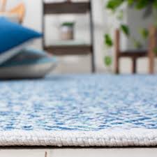 blue indoor chevron coastal area rug