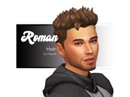 roman hair by maxis match cc world