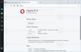 (not the presto one, but the one based on chromium/blink). Opera 47 Is Out With A Lot Of Improvements