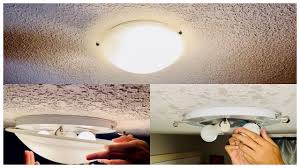 remove gl cover from ceiling light
