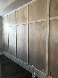 covering garage walls with plywood