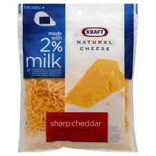 kraft cheese cheddar sharp 2 milk