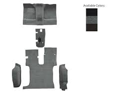 black cutpile m carpet kit