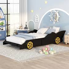 twin size race car bed with wheels