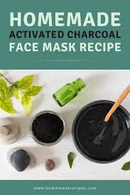 activated charcoal face mask recipe