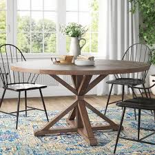 Making a round dining table! Samson Solid Wood Dining Table In 2021 Wood Dining Table Solid Wood Dining Table Circular Dining Table