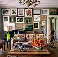 gallery wall contemporary living