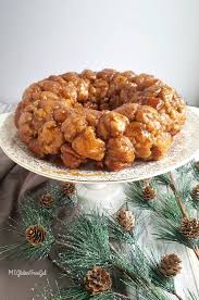 monkey bread made from pizza dough