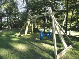 how i built my own backyard swing set