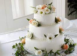 silk or sugar flowers for your cake