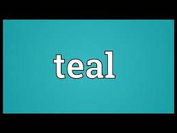 teal meaning you