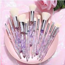 luxury beauty 10pcs makeup brushes