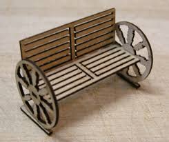 Wagon Wheel Bench 1 4 Scale Wagon
