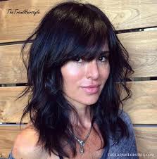 Whether bangs are heavy or wispy, long or cropped, they play an important role in your image formation, since they can model not only your hairstyle, but your face shape and look in whole. Eye Skimming Side Bangs And Waves 40 Side Swept Bangs To Sweep You Off Your Feet The Trending Hairstyle