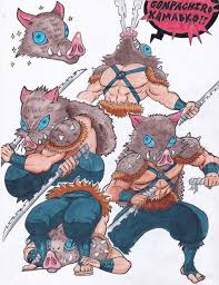 Demon Slayer: Inosuke Fan Art | Anime Amino