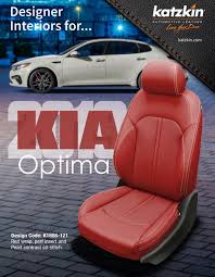 Car Seat Upholstery Car Seats Kia Optima