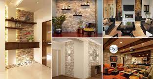 elegant stone wall interior design