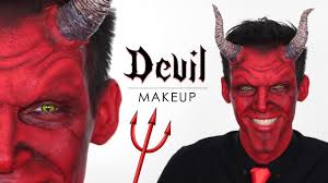 devil makeup tutorial for halloween