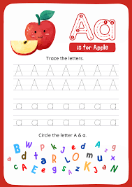 letters tracing worksheets a to z with