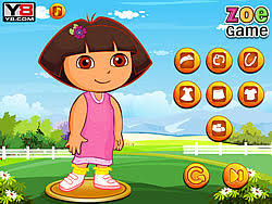 zoe with dora dressup play now