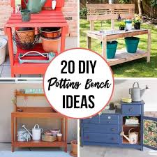 Diy Potting Bench Ideas For Your Garden